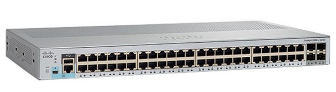 Catalyst 2960L 48 port GigE, 4 x 1G SFP, LAN Lite