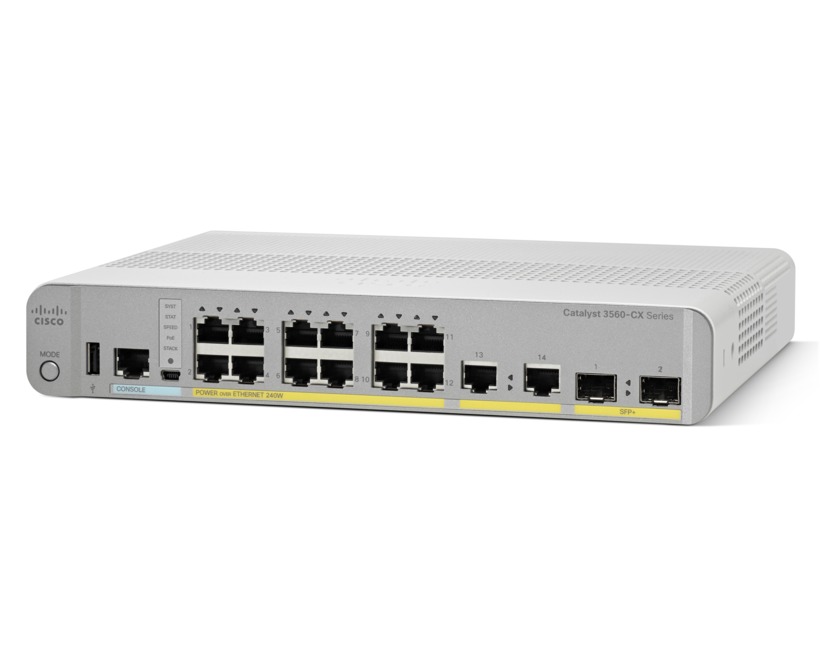 Cisco Catalyst 3560-cx 8port L3 switch