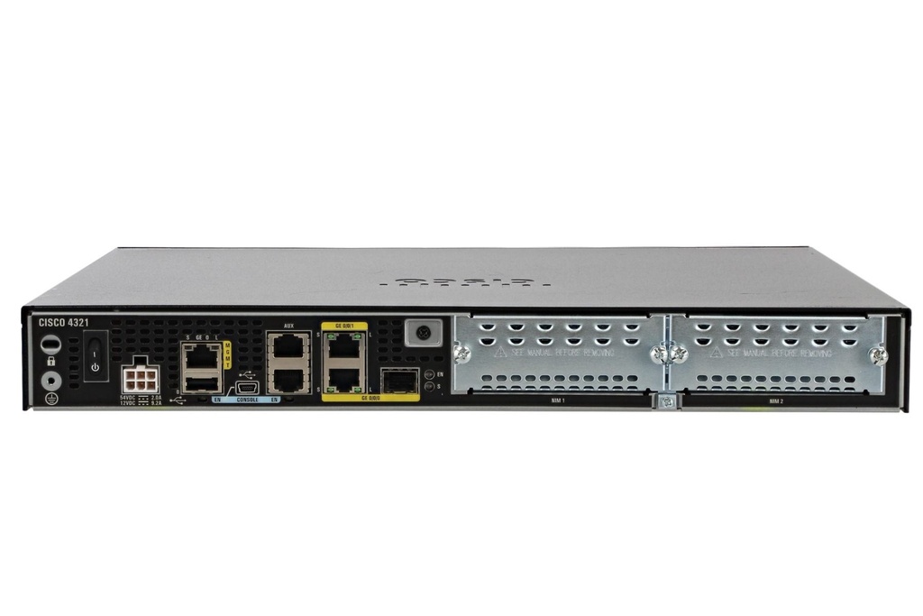 Cisco ISR 4321 (2GE,2NIM,4G FLASH,4G DRAM,IPB)